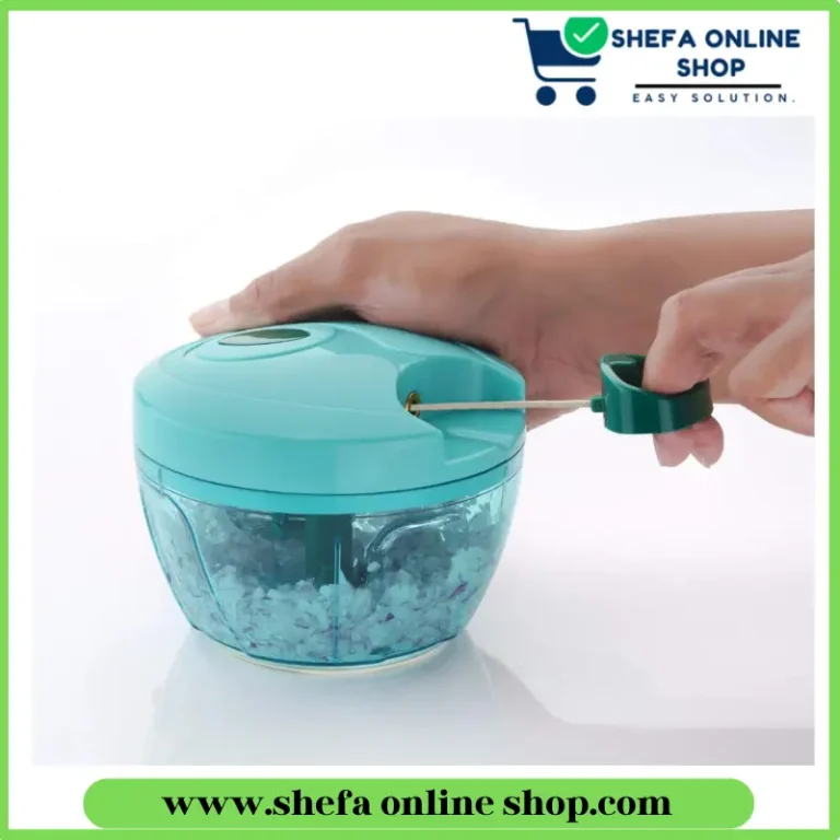 Manual Anjani 3 Blades Quick Vegetable Meat Chopper, Blander Onion Cutter- 850 ML