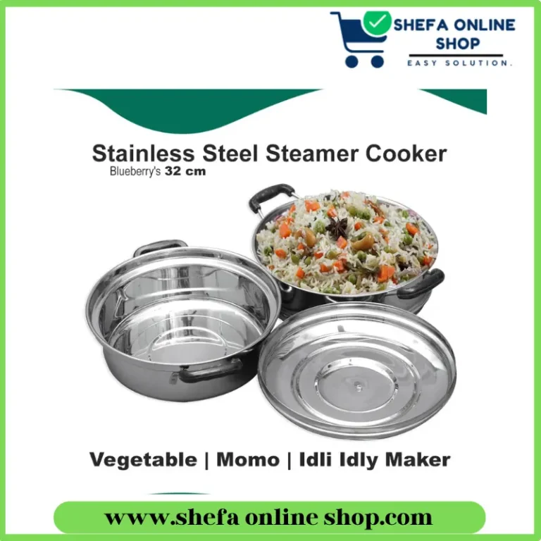 Momo Steamer 32cm Stainless steel Steamer Pan 3 Layer