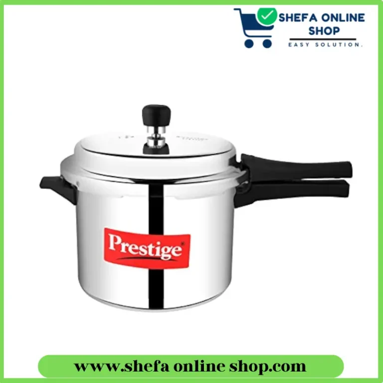 Prestige Popular Aluminum Pressure Cooker, 5 L, Silver with Safety Feature