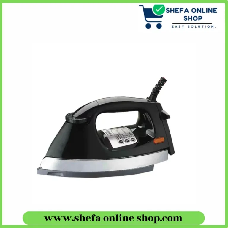 Heavyweight Black Marco Prestige Electric Dry Iron - Black and Silver - 777