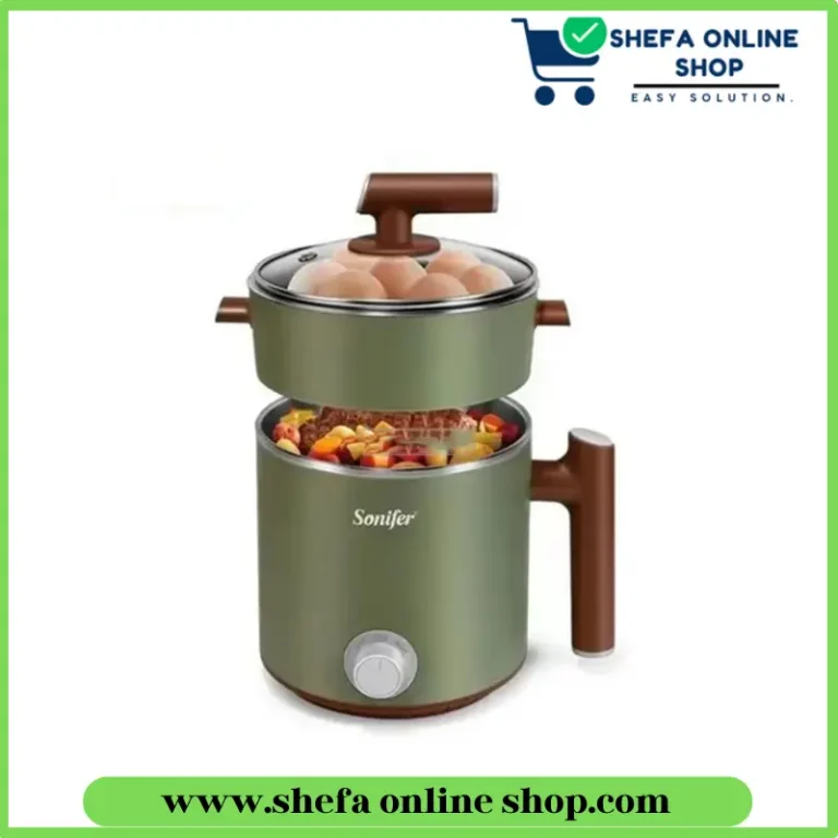 Sonifer 1.2L Double Part Multifunctional Electric Cooker SF-1505 (Green)